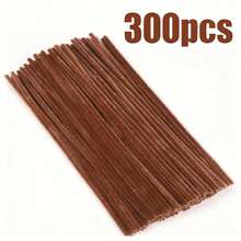 100/200/300 Pcs Pipe Cleaner Mocha Mousse Color, Pipe Cleaners, Pipe Cleaners Craft Supplies, Chenille Stems For DIY Arts Crafts Project, Pipe Cleaner For Craft Foldable Chenille Rod Pipe Cleaner, Craft Pipe Cleaner For DIY Craft And Cleaning, Chenille Stems Creative Craft Pipe Cleaners Flowers For DIY Craft Bouquets ﻿ ﻿ ﻿ ﻿ - Mocha Mousse - View 14