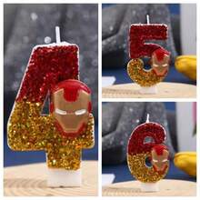 Nến hình nhân vật ngộ nghĩnh, họa tiết hoạt hình dễ thương, thích hợp cho tiệc sinh nhật, bánh kem, quà tặng cho trẻ em từ 0-9 tuổi. - Nhiều màu - Xem 2