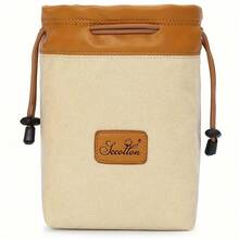 SLR Camera Storage Bag Photography Bag Vintage Canvas Portable Micro Single Digital Camera Lens Bag, Large, Medium, Small - 彩色 - 查看 10