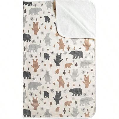 Baby Waterproof Bed Pad Washable Mattress Pad Reusable Underpads Bed Wetting Incontinence Cover For Baby Toddler And Adults