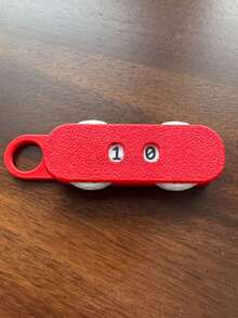 Knitting Counter With Dial & Press Operation - Heavy-Duty Plastic Stitch Counter With Limit Switch, All-Season Use For Crochet, Sweaters - Multicolor - View 6