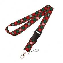 CX Christmas Lanyard Business Credit Horizontal Card Holder Neck Strap Keychain Hang Rope ID Badge Holder Lariat Lasso Bag Charms Car Accessories Teacher Friend Sister Gift Ideas - Multicolor - View 9