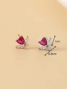 Piercing de Nariz em Formato de Coração (1 unidade), Novo Piercing de Nariz, Acessório Fofo para o Nariz, Presente Ideal para o Dia a Dia e Ocasiões Especiais para Mulheres