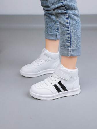 1双男童鞋，新款春秋季儿童运动鞋，冬季高帮运动鞋