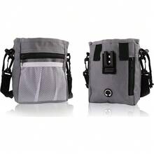 Pets First Dog Treat Training Pouch - Treat Bag For Kibble, Food, Toys, Accessories With Built-In Poop Bag Dispenser - Holder For Small, Medium & Large Dogs & Puppies With Multiple Ways To Wear - Multicolor - View 1