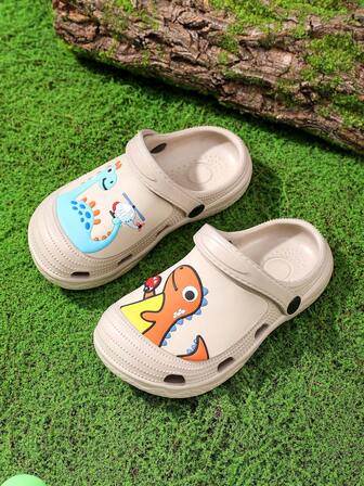 Sandalias casuales de playa para niños, ligeras, cómodas y suaves de EVA con diseño de dibujos animados