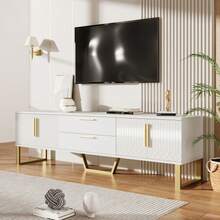 Television Stands & Entertainment Centers - White - View 4