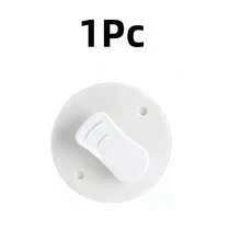 1/2/4pcs Shower Curtain Clips - Adhesive Hooks, Firm Grip, Anti-Slip & Wear-Resistant, Protect Curtain Fabric, Easy To Use, Essential Bathroom Accessory, Durable Curtain Holders - Multicolor - View 13