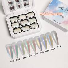 AiFer Bộ 9 màu sơn gel chấm bi, độ bão hòa cao, màu gel bán đặc phổ biến, thích hợp cho các tiệm làm móng. - Nhiều màu - Xem 29