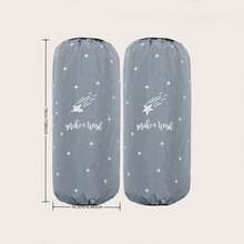 2双装防水男女通用长袖套，防油耐烧，适用于烹饪、清洁、家务