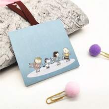 1 Set/60pcs Removable, Portable Snoopy Memo Pad, Message Board, Sticky Notes, Notebook, Random Style, Christmas Gift, Christmas Decoration