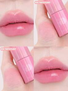 Rom&nd Romand BARE MOOL TINT 02 TAFFY FLOAT，亮泽唇膏，色彩鲜艳，持久显色，MLBB（My Lips But Better，我的唇色，但更美）| 轻盈质地 | 保湿持久唇釉 | 高显色度，亮泽，纯素，韩国彩妆，4.5克（0.16盎司），赠品 - #02 TAFFY FLOAT - 查看 3