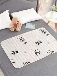 1pc Reusable Incontinence Pad, Adult Diaper/Pet Pad, Washable Reusable Mattress Pad | [Reusable] 1 Piece, Soft Incontinence Pad, Anti-Slip, Lightweight, Ideal For Women's Hygiene And Postpartum Care, Fun & Durable, Polyester Fabric - Multicolor - View 9