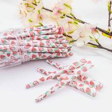 50pcs Assorted Smoking Papers, 4 Flavors To Choose From, Includes 1 Small Funnel + 1 Triple Storage Tube, Diverse Flavors, Fragrant Aroma, Portable And Easy To Use, Great For Travel, Birthday, Valentine's Day - Multicolor - View 8