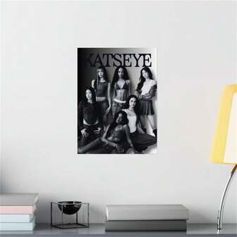 1pc Katseye Poster | Kpop Katseye Wall Art Print | Fan Inspired Katseye Decor | Unique Kpop Band Poster Posters Canvas Painting, Room Decor Wall Arts, Living Room Decor, Office Decor Bedroom Decor,Kitchen Decor, Wall Decor, Home Decor Posters Unframed