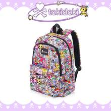 Tokidoki Unicorno Backpack School Bag Large Capacity Portable Travel Backpack Casual Daypack Cartoon Travel Bag - màu đen - Xem 1
