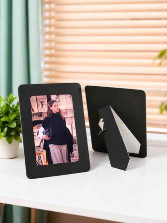 4x6 Inch Desktop Paper Photo Frame With Stand, Lightweight Cardboard Picture Frame For Home Decor, Photo Display, Christmas Decoration, Party Prop, And Gift For Birthday, Graduation, Etc.