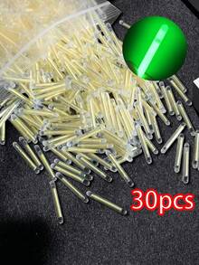 5/10/20支装荧光棒，类似鱼饵，黑暗中发光，适合户外垂钓