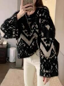 Women Sweaters - Negro - Ver 3