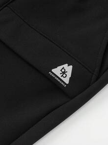 Balabala Kids Boys Fleece Jogger Pants, Autumn Winter 2025 Warm & Casual - Black - View 4