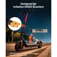 36V Scooter Battery Pack, 8Ah, 8000mAh Lithium Battery Replacement With 30A BMS, Charger, 500+ Cycles, Compatible With 1440W Motors, For Imitation M365 Electric Scooters, Without Communication - Xem 3