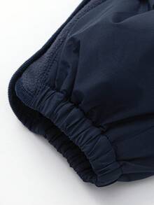 Balabala 男童抓绒工装裤，2025冬季保暖款 - 深藍 - 查看 8