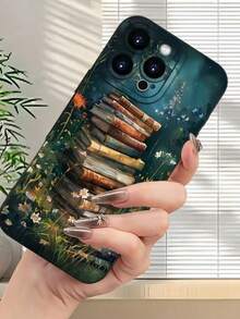 Black Spider Web Print Clear Case Compatible With For IPhone11/12/13/14/15/15pro/15 Plus/15 Promax/7plus/8plus/X/Xs Max/Xr/11pro/12pro/13pro/14pro/12mini/13mini/11promax/12promax/13promax/14promax/14plus/6/6s/6plus/7/8/Se&Compatible With Samsung Galaxy/A54/A14/A12/A13/A15/A32/A33/A24/A52S/S20/S21/S22/S23/S24/S23Plus/S24ultra - Black - View 3