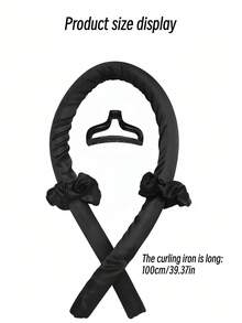 4pcs No-Heat Curler Set - Satin No-Heat Curlers, Extra Large Curling Rod Tips, No Heat Needed For Overnight Curling - Multicolor - View 7