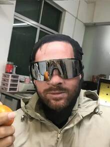 1件装酷炫圣诞恶作剧全脸3D防尘防紫外线拉法帽/化妆舞会/面部表演/搞笑/头饰，男女皆宜，适用于万圣节、化妆舞会、舞台表演、搞笑、恶作剧、骑行等场合。