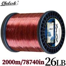 Chelesh 2000m Smooth Nylon Monofilament Fishing Line, -Resistant, Easy Casting, Anti-Aging, Multiple Colors & Strengths Available, Suitable For Carp Fishing, DIY Jewelry Beading - Multicolor - View 47