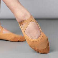 Wuyuan Ballerine in maglia traspirante e stretch - ariose e morbide per balletto, yoga, danza contemporanea - uomo e donna