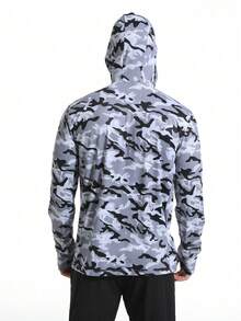 Outdoor Fishing Anti-UV Clothing, Breathable Ice Silk Fishing/Cycling Wear - Grey - View 3