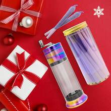 Spice Grinder 3-In-1 With 50pcs Pre-Rolled Cones Set,King Size Pre-Rolled Cones,Slow-Burning,Pre-Rolled Cones For Quick Filling, Grind Storage With Magnetic Cover, Classic Extra Large (110mm) Paper Cylinder For Herbs, Smoking Accessories,Party Supplies. Father's Day Gift. - 彩色 - 查看 10