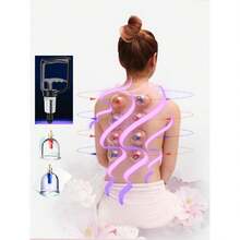 24/18/12/6pcs Professional Cupping Massage Set, With Manual Pump, High-Quality PS Material, Vacuum Suction Cup, Upgraded Thick Sealing Design, Reduce Fat, Better Effect, Relieve Muscle, Ideal Body Massage Set For Home, Yoga, Beauty, Holiday Party, Christmas Gift