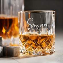 1 Pc Engraved Square Whiskey Glass, Customized Text Whiskey Glass, Gifts For Whiskey Lovers, Old Fashioned Bourbon Glass, Groomsmen Gift Idea, Groomsman - Best Man Gift, Wedding Shot Glasses, Bar Ware, Reusable, Multi-Functional, Ornamental, Stylish, Exquisite, High-Quality, Custom, Personalized, Unique, Ideal Gifts For Him, Ideal Gifts For Her, Her, Boyfriend, Girlfriend, Dad, Mom, Family, Friends, Son, Daughter, School Students, Workers, Youth, Office, Tea Room, School, Home,Brunch-Ready,Xmas Decoration,For Housewarming - Multicolor - View 10