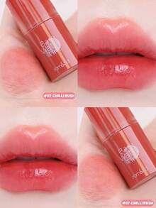 Rom&nd Romand BARE MOOL TINT #07 CHILLI RUSH, Glossy Lipstick, Vibrant Color, Long-Lasting, MLBB (My Lips But Better), Lightweight Texture, Moisturizing Long-Lasting Lip Tint, High Color Payoff, Glossy, Vegan, Korean Makeup, 4.5g (0.16oz), Gift - #07 CHILLI RUSH - Xem 2