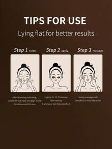 60片装咖啡因烟酰胺眼膜，每片80克，减少眼周色素沉着和黑眼圈，紧致柔滑肌肤，提亮滋养眼周肌肤，舒缓粗糙，淡化细纹，居家旅行皆宜，圣诞节礼物佳选 - 咖啡棕 - 查看 11