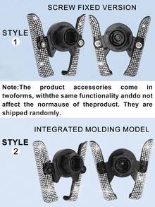 1pc Rhinestone Decor Car Air Outlet Phone Holder