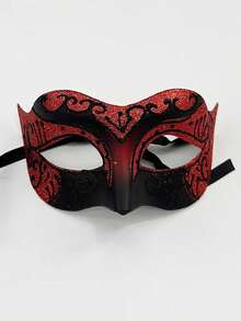 1pc Unisex Venetian Masquerade Mask, Suitable For Halloween, Carnival, Costume Parties, Balls, Role-Playing, Holiday Costumes - Multicolor - View 7