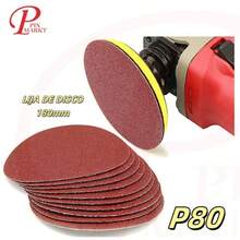 discos de lijado angular, discos de papel con almohadilla de respaldo de gancho y bucle y adaptador de taladro - 04258 - Ver 1