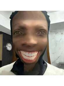 1pc Realistic 3D Face Mask, Suitable For Christmas, Pranks, Masquerade, Face Performance, Gags, Balaclava, Applicable For Christmas, April Fools' Day, Halloween, Masquerade, Stage Performance, Pranks, Gags, Cycling