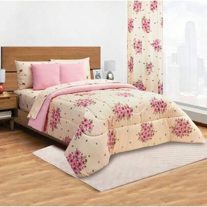 Juego de Edredón 7 Piezas Reversible – ¡2 Diseños en 1 para Renovar tu Habitación BEUTTY HOME