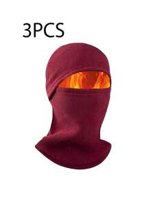 1 件冬季拉法帽面罩头套，保暖头套颈套，全脸防护防风保暖面罩，骑行、摩托车配件、滑雪和训练户外活动，女士男士面罩头套，适合寒冷天气 - 彩色 - 查看 16