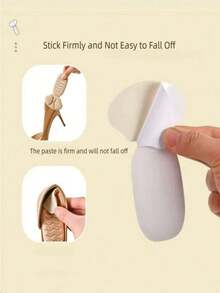 QKC 1 Cặp đệm gót chân cho nữ, phù hợp với giày rộng, được trang bị đệm gót chân có thể điều chỉnh, phù hợp cho cả nam và nữ có cỡ giày lớn. Đệm gót chân có thể cải thiện độ vừa vặn và thoải mái của giày, ngăn ngừa hiệu quả tình trạng trượt gót và phồng rộp, phù hợp với giày cao gót nữ và giày thể thao nam. - Màu be - Xem 3