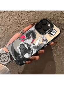 Funda de teléfono Zenless Zone Zero Ellen Joe compatible con 16, 15, 14, 13, 12, 11 Pro Max, X, XR, XS Max, 8, 7 Plus, con cubierta trasera mate resistente a golpes - Plateado - Ver 7