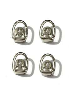 1 Set Men Hollow Gold & Silver Glitter Flashy Gear-Shaped Brooch, Unisex Nightclub Party Wear, Suitable As Festival Gift