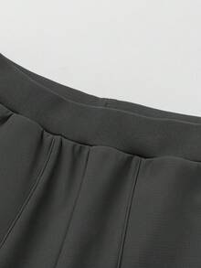 Balabala 儿童男童抓绒运动裤，2025秋冬款，保暖休闲 - 中灰 - 查看 3