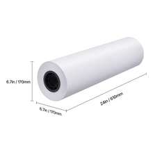 Wide Format Paper, 24 In X 500 Ft Plotter Paper, 2 Rolls CAD Bond Rolls With 3 In Core, 20 LB Bond Paper Rolls, Idea For CAD Drawings, Engineering Plans, GIS Maps & Architectural Designs - 24 In X 500 Ft - View 10