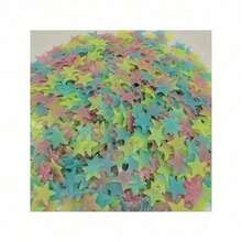 100 Glowing Star Wall Stickers, Fluorescent Ceiling Decorations With Small Pentagrams Shining In The Dark, Suitable For Home, Bedroom, And Room Decoration – Luminous Star Decal, Nightlight Wall Decor, Bedroom Ceiling & Nu