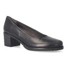 Pitillos Zapato salón piel confort mujer, Zapatos formales tacón ancho de 5 cm para mujer, Zapatos para eventos de piel - Modelo 104 - Negro - ✅ Entrega 24/72h a España (península) - Negro - Ver 3